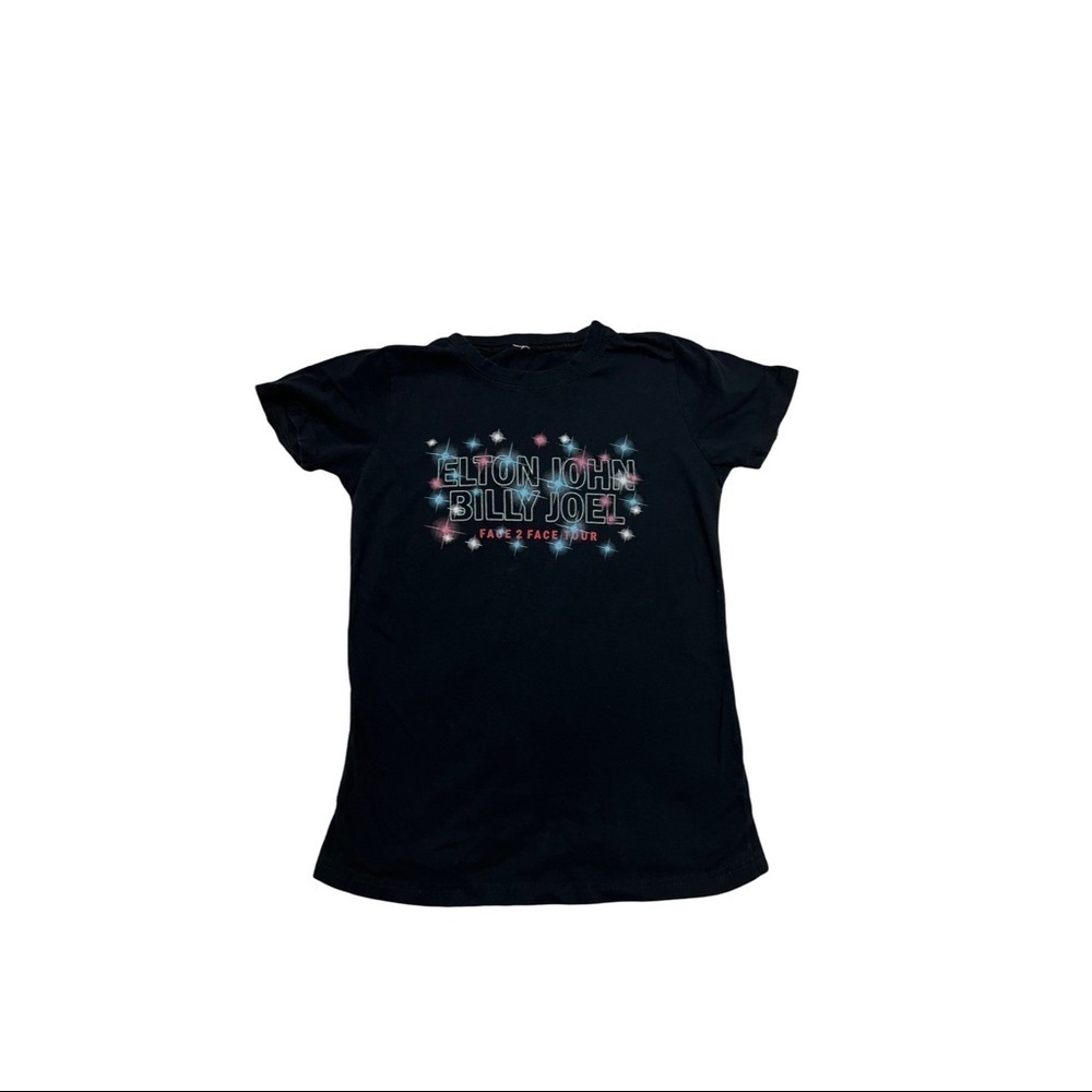 Elton John Billy Joel Face 2 Face Tour Tee Size Small